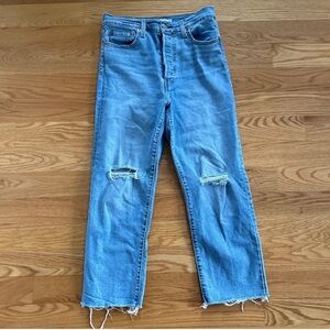 Levi's NWOT Ribcage Straight Ankle Jeans (29)